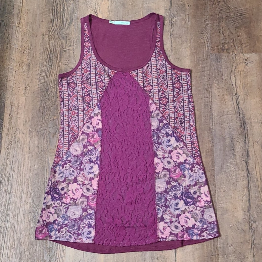 Tunic fashion tank